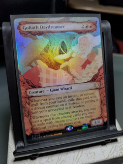 Lorwyn Eclipsed Goliath Daydreamer 0316, NM, Showcase, Foil, Ships Quickly - Image 1