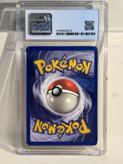 Pokemon Blue Label CGC 9 MINT Raichu 1st Edition Base Set Shadowless Subgrades! - Image 2