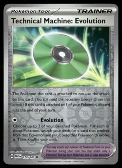 Technical Machine: Evolution 178/182 Paradox Rift PAR)Trainer Holo TCG Pokemon - Image 1