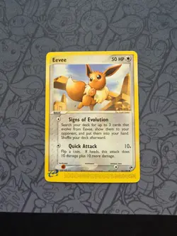Pokemon: Eevee #63/100 Sandstorm 2003 E-Series Vintage - MP/ HP - I182 - Image 1