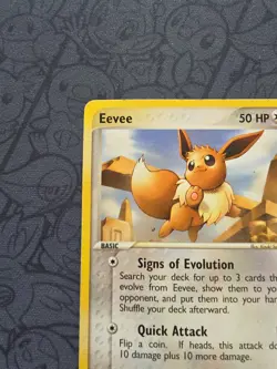 Pokemon: Eevee #63/100 Sandstorm 2003 E-Series Vintage - MP/ HP - I182 - Image 3