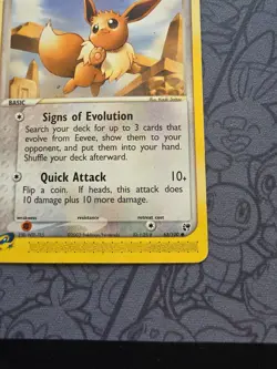 Pokemon: Eevee #63/100 Sandstorm 2003 E-Series Vintage - MP/ HP - I182 - Image 5