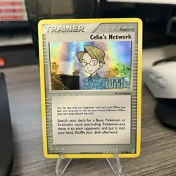Pokemon Celio's Network 73/100 Crystal Guardians Reverse Holo LP - Image 1