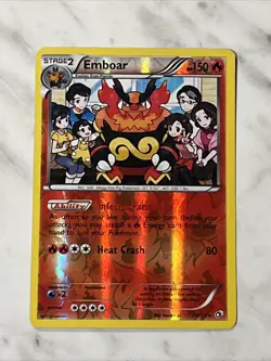 Pokemon TCG Emboar Legendary Treasures 27/113 Reverse Holofoil - Image 3