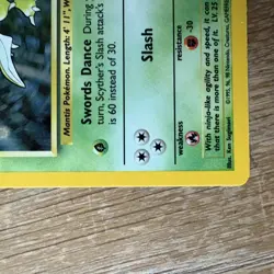 Scyther 10/64 - Jungle - Holo Rare - Unlimited - Pokemon TCG NM/LP - Image 5