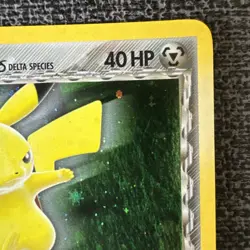 Pokemon TCG - Pikachu Delta Species Holo Secret Rare EX Legend Makers 93/92 - LP - Image 4