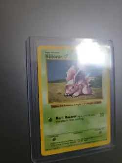 Pokemon Nidoran Base Set 55/102 Regular Shadowless Common - Image 4
