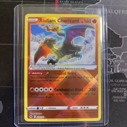 Radiant Charizard 020/159 Crown Zenith Radiant Rare NM/M Pokemon TCG - Image 1