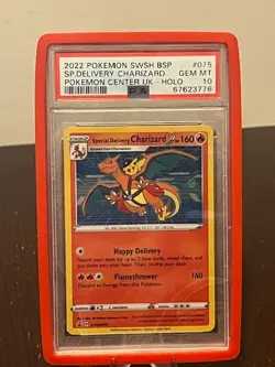 Pokemon Special Delivery Charizard SWSH 075 PSA 10 Gem Mint Pokemon Promo 2022 - Image 1