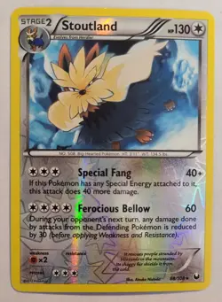 Pokemon STOUTLAND 88/108 Reverse Holo Rare Dark Explorers - Near Mint 🍒 - Image 2