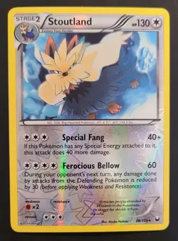 Pokemon STOUTLAND 88/108 Reverse Holo Rare Dark Explorers - Near Mint 🍒 - Image 4