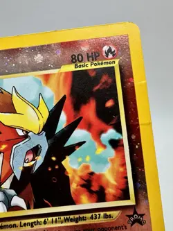 Pokemon TCG Entei 34 Black Star Promo Holo Promo Vintage WOTC E3 - Image 4