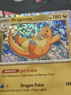 Dragonite Holo 12/15 New 2025 McDonalds Happy Meal Pokemon Dragon Discovery NM - Image 2