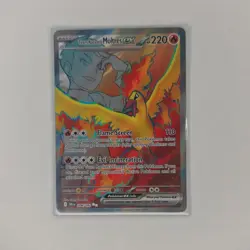 Pokemon Team Rocket's Moltres ex 208/182 Sv10: Destined Rivals Holo 220 HP - Image 1