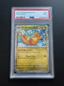 2025 Pokemon M24 EN Dragonite PSA 9 Holo - Image 1