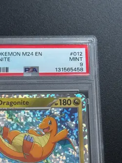 2025 Pokemon M24 EN Dragonite PSA 9 Holo - Image 2