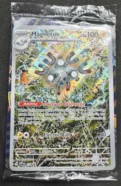Pokemon Sealed Magneton SVP 159 Surging Sparks Full Art Holo Black Star Promo NM - Image 1