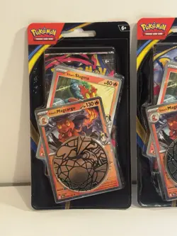 Pokemon TCG Mega Evolutions Phantasmal Flames Blister Pack 2 Promos Sealed (2) - Image 2