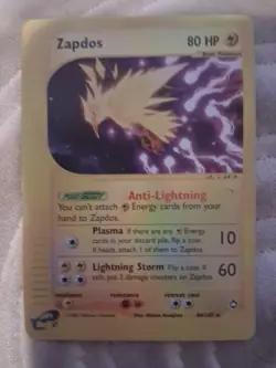 Pokemon Zapdos 44/147 Legendary Collection Reverse Holo Rare 2002 - Image 1