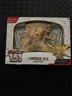 Pokemon TCG Scarlet & Violet 151 Factory Sealed Zapdos Ex Collection Box! (2box) - Image 2