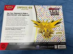 Pokemon TCG Scarlet & Violet 151 Zapdos EX Collection Box Sealed NEW - Image 2