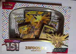 Pokemon TCG - Scarlet & Violet 151 Zapdos EX Collection Box - Image 1