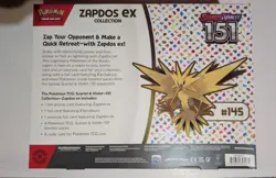 Pokemon TCG - Scarlet & Violet 151 Zapdos EX Collection Box - Image 2