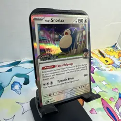 Hop's Snorlax Pokemon TCG SV09 #184 Black Star Promo - Image 2