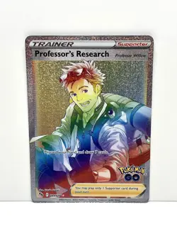 Pokemon TCG Professor's Research 084/078 - Secret Rare - Pokemon Go NM - Image 1
