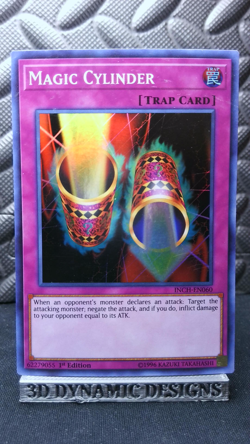 | Yugioh Magic Cylinder INCH-EN060 1st Super Rare The Infinity Chasers NM 🔥 | - Image 1