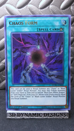 | Yugioh Chaos Form DUPO-EN049 1st Edition Ultra Rare Duel Power NM 🔥 | - Image 1