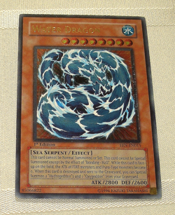 Water Dragon EEN-EN015 Ultimate Rare Yu-Gi-Oh - Image 1