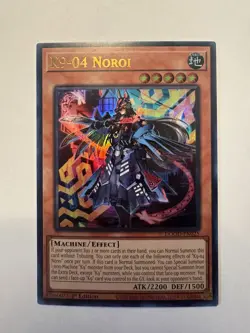 K9-04 Noroi ULTRA RARE Yugioh! DOOD-EN025 Near Mint/Pack Fresh! - Image 1