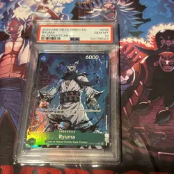 2024 ONE PIECE PRB01 EN RYUMA #036 ALTERNATE ART PSA 10 - Image 2