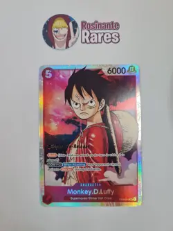 Monkey D. Luffy - ST01-012 - Super Pre-Release - One Piece - Lightly Played - Image 1