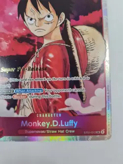 Monkey D. Luffy - ST01-012 - Super Pre-Release - One Piece - Lightly Played - Image 5