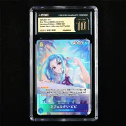 CGC 10 PRISTINE 2025 One Piece JPN Nefeltari Vivi EB03-024 SR (Alt Art Parallel) - Image 1