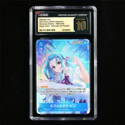 CGC 10 PRISTINE 2025 One Piece JPN Nefeltari Vivi EB03-024 SR (Alt Art Parallel) - Image 2