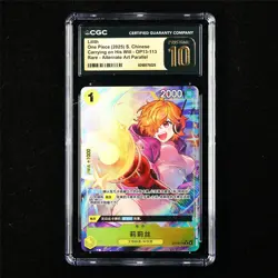 CGC 10 PRISTINE 2025 One Piece CHN Lilith OP13-113 R (Alt Art Parallel) - Image 2