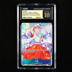 CGC 10 PRISTINE 2025 One Piece CHN Yamato OP13-054 SR (Alt Art Parallel) - Image 1