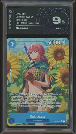 Rebecca OP10-058 - One Piece Royal Blood - AiGrading 9,5 - Image 1