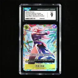 CGC 9 MINT 2025 One Piece CHN Jewelry Bonney OP13-108 SR (Alt Art Parallel) - Image 1