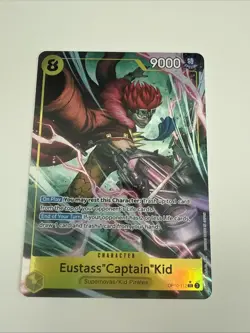 One Piece CCG Eustass Captain Kid OP10-112 SR Royal Blood - Image 1
