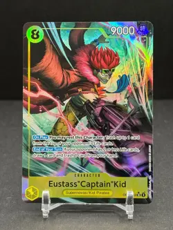 Eustass "Captain" Kid Parallel Super Rare - Royal Blood #OP10-112 SR One Piece - Image 1