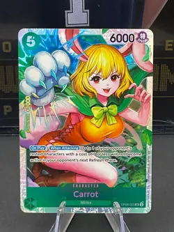 One Piece - OP08-023 Carrot - Super Rare Foil - Two Legends - Image 1