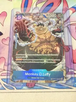 ONE PIECE TCG MONKEY D LUFFY TR OP11-058 - Image 1