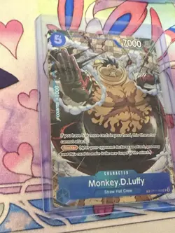 ONE PIECE TCG MONKEY D LUFFY TR OP11-058 - Image 2