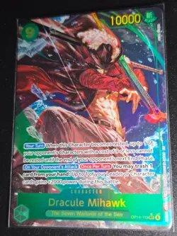 Dracule Mihawk OP14-119 SEC Alt Art One Piece TCG - Image 1
