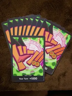 One Piece TCG - Full Foxy Pirate Crew DON!! Set (10) - English - NM - Image 1