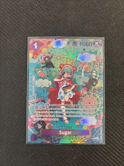 Sugar - OP10-065 (SP) - The Azure Sea's Seven (OP14) One Piece Card - Image 1
